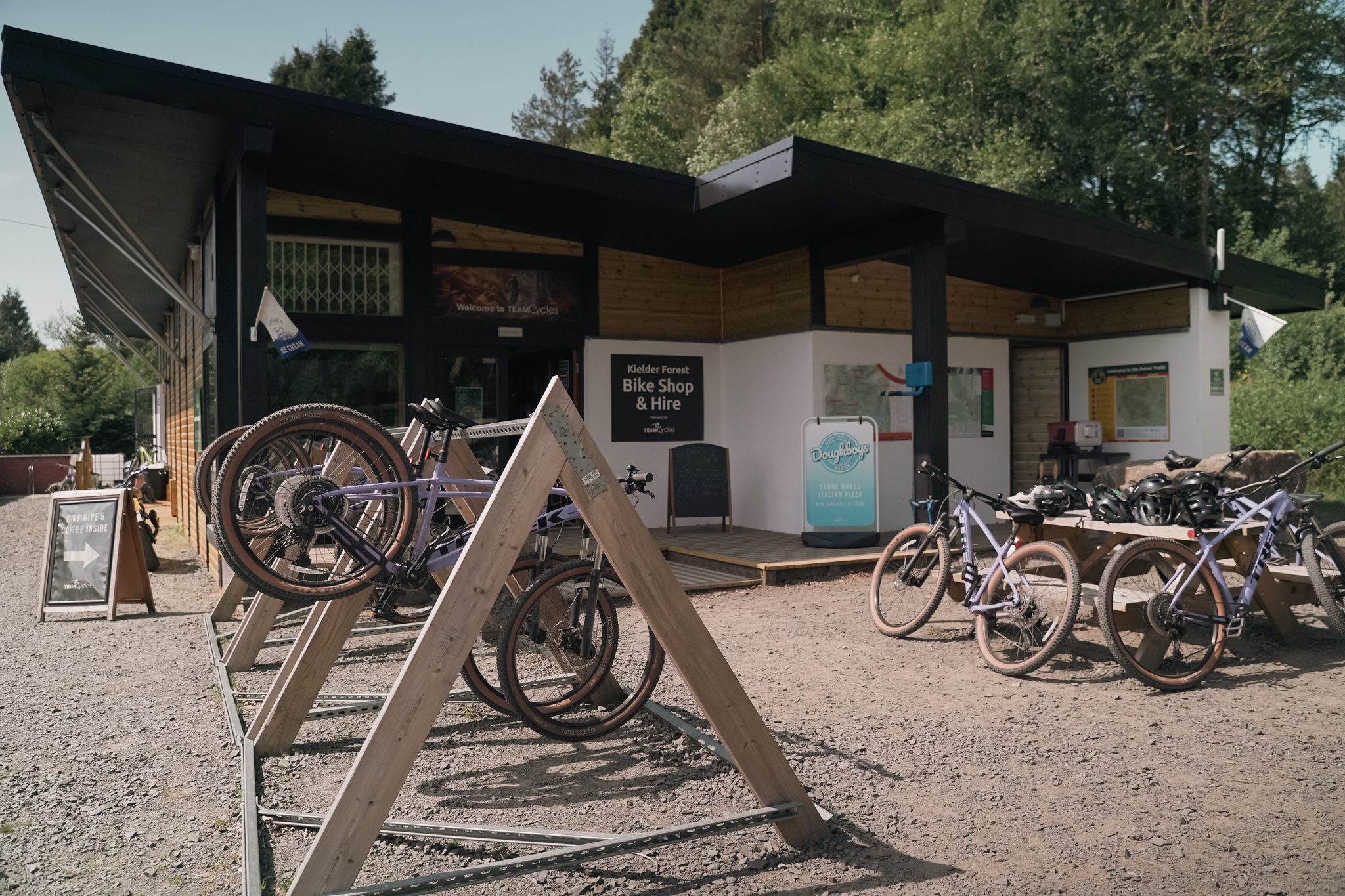 Premium hire bikes at Kielder Forest