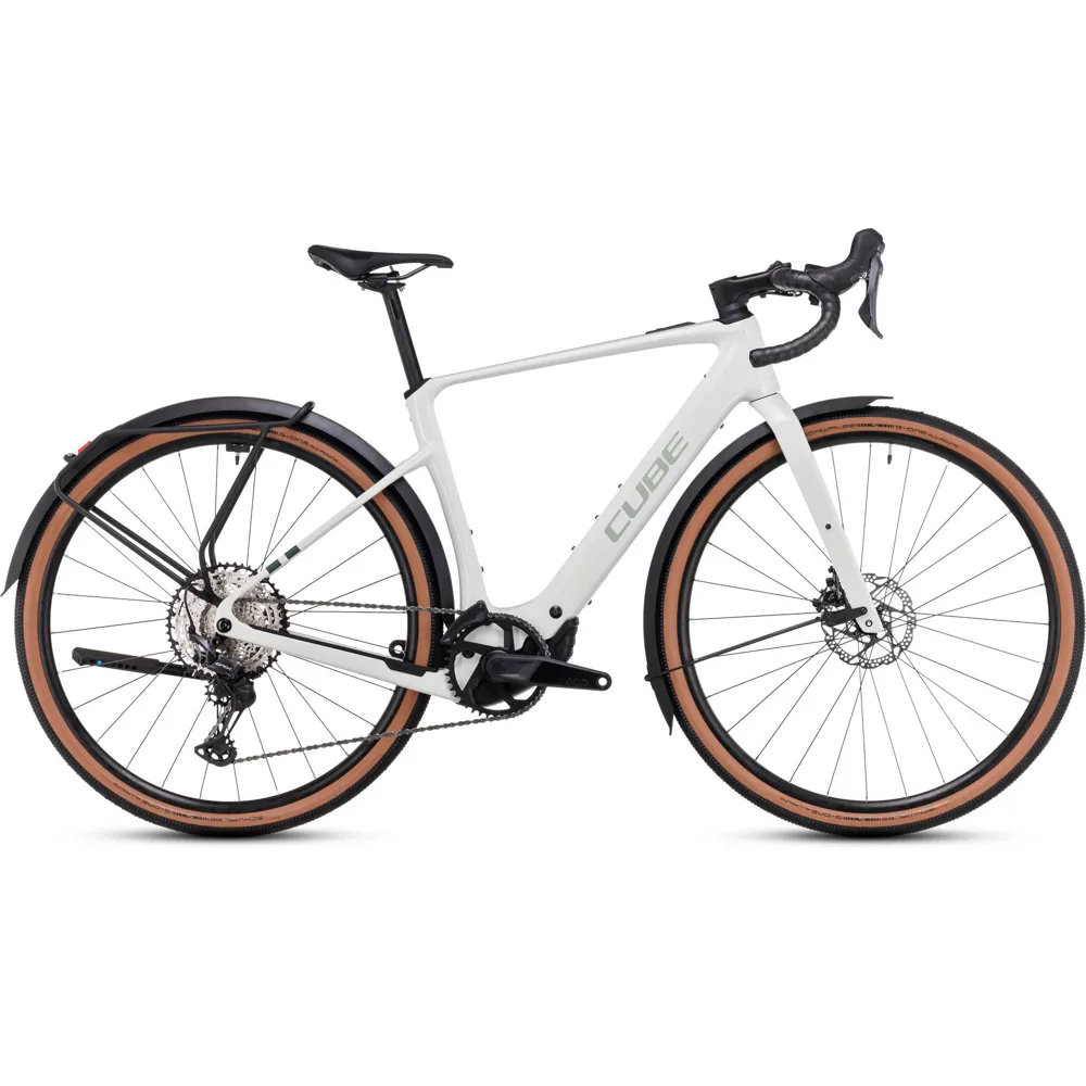 Team Cycles Cube Nuroad Hybrid C:62 Race FE 400X 29 Electric Gravel Bike in Desertstone and Green | Interest FREE Finance & Online Refund Policy.