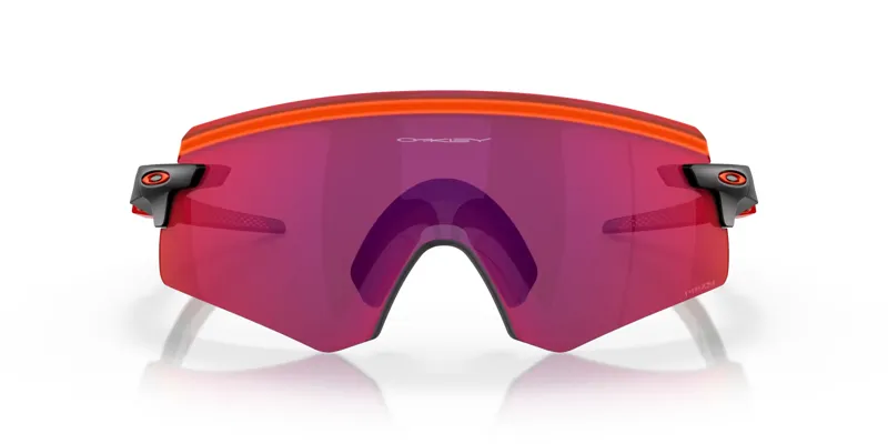 Oakley Encoder Sunglasses in Matte Black and Red-4