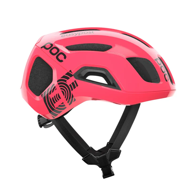 POC Ventral Air MIPS EF Education EasyPost Replica Road Helmet in Pink-2