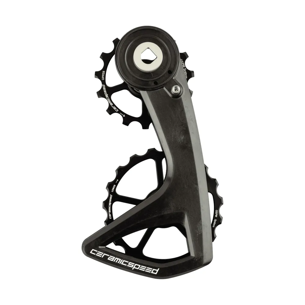 Team Cycles Ceramicspeed CeramicSpeed OSPW RS 5 Spoke SRAM Red and Force AXS Pulley Wheels in Black | Interest FREE Finance & Online Refund Policy.