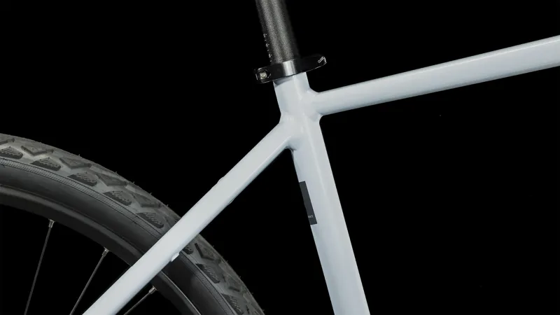 Cube Nature Pro Gravel Bike in Frostwhite and Grey-6