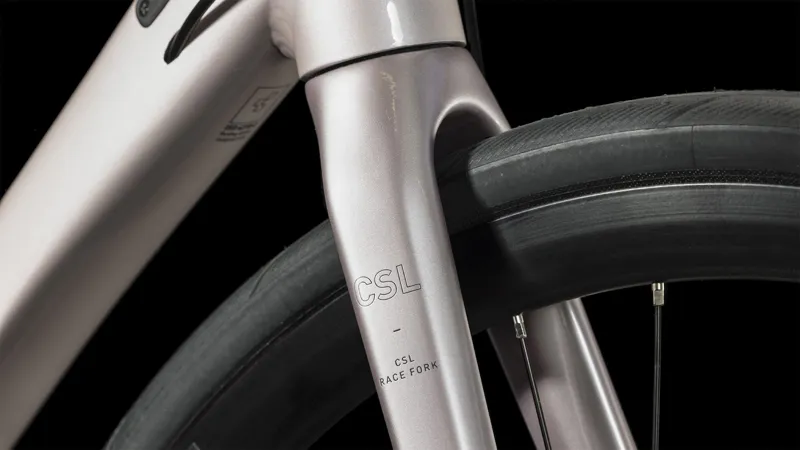 Cube Axial WS Womens Road Bike in Greyrose and Blush-3