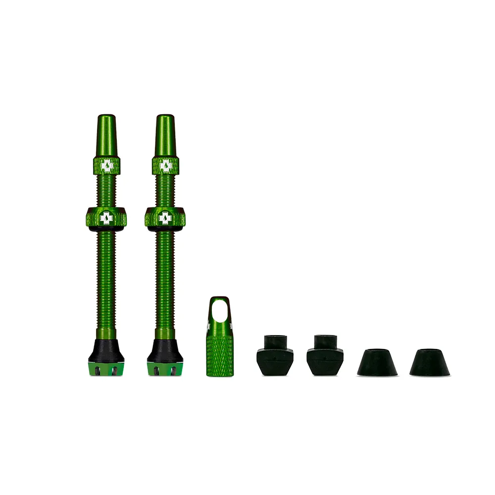Team Cycles Muc Off Muc-Off Tubeless Valves V2 in Green | Interest FREE Finance & Online Refund Policy.