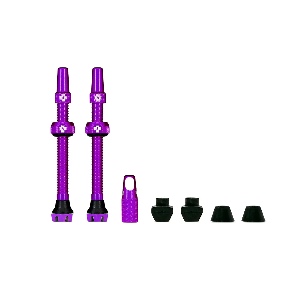 Team Cycles Muc Off Muc-Off Tubeless Valves V2 in Purple | Interest FREE Finance & Online Refund Policy.