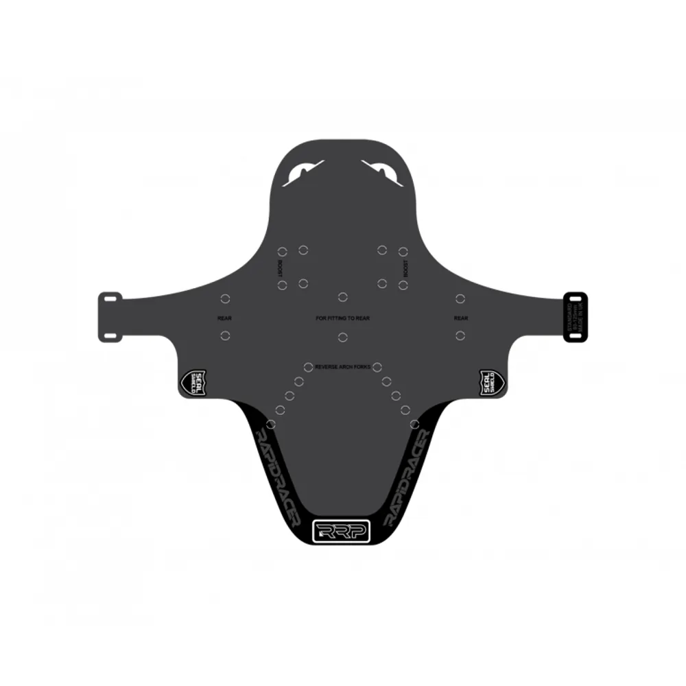 Team Cycles Rrp RRP Enduroguard Front Mudguard in Black - Standard | Interest FREE Finance & Online Refund Policy.