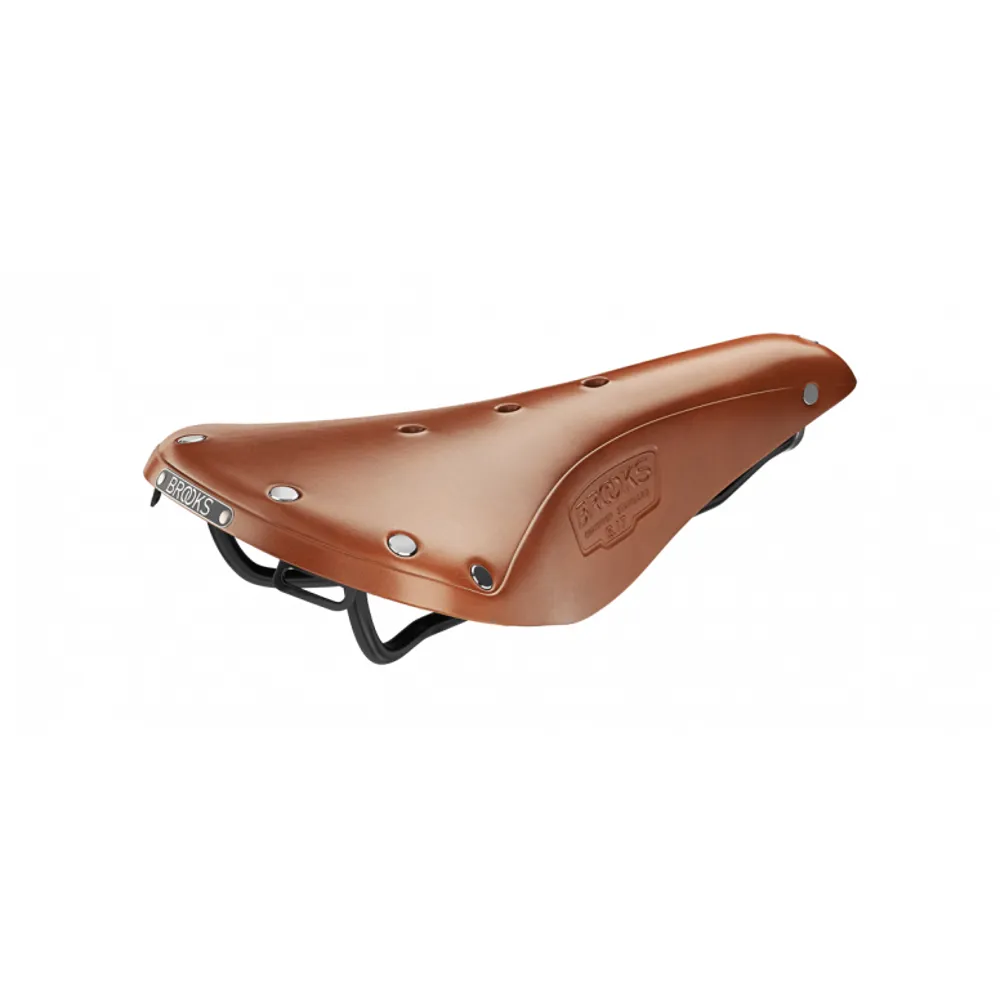 Team Cycles Brooks B17 175mm Steel Saddle in Honey | Interest FREE Finance & Online Refund Policy.