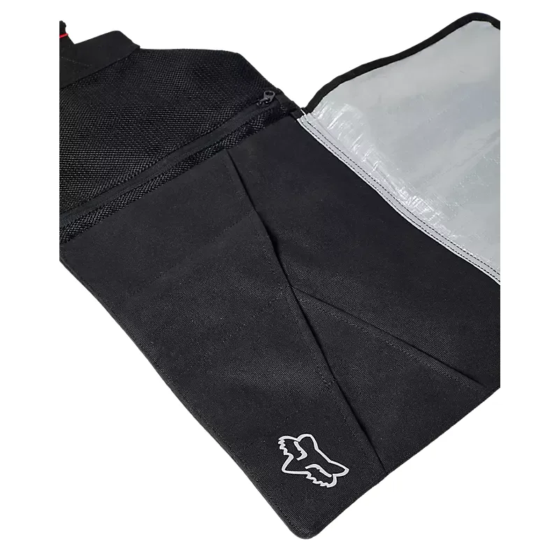 Fox Tool Roll Bag in Black-3