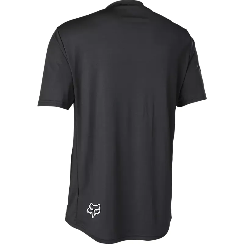 Fox Ranger Moth Short Sleeve Mountain Bike Jersey in Black-1