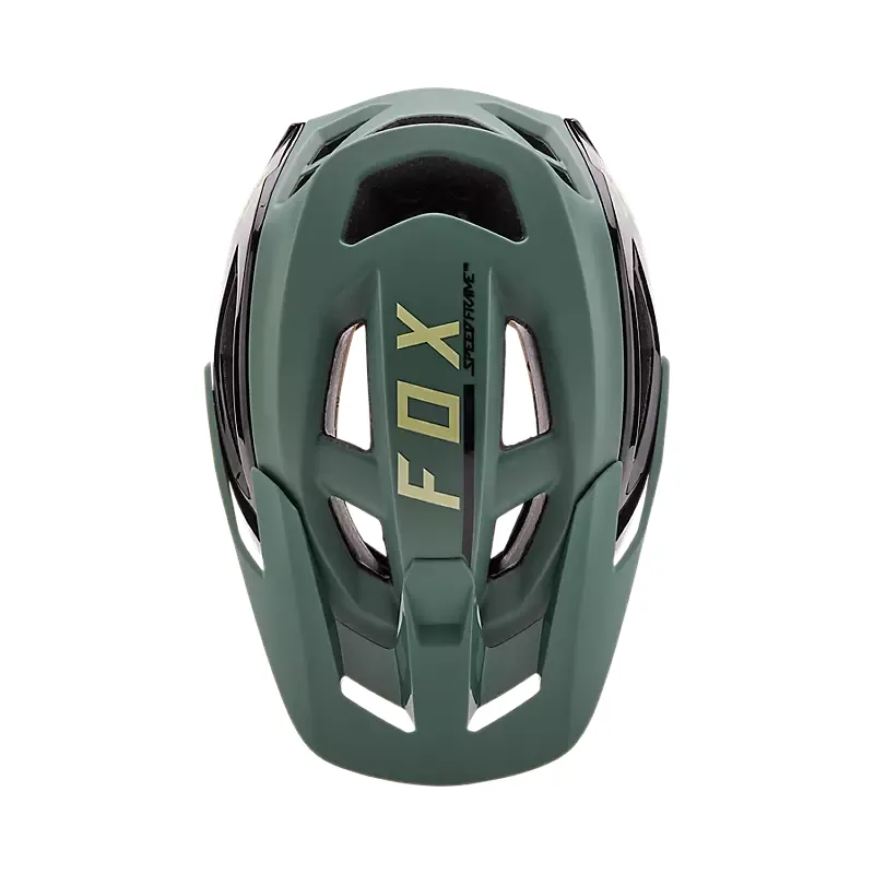 Fox Speedframe Pro Mountain Bike Helmet in Hunter Green-2
