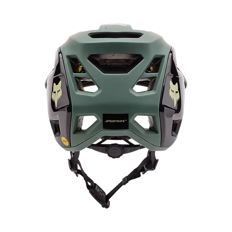 Fox Speedframe Pro Mountain Bike Helmet in Hunter Green-3