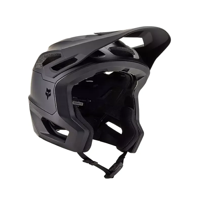 Fox Dropframe Pro Mountain Bike Helmet in Black-1