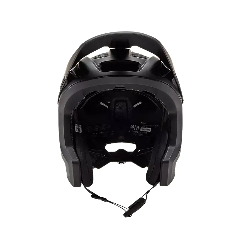 Fox Dropframe Pro Mountain Bike Helmet in Black-2
