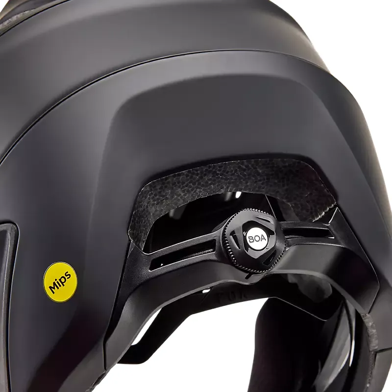 Fox Dropframe Pro Mountain Bike Helmet in Black-6