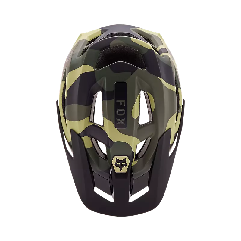 Fox Speedframe Camo Mountain Bike Helmet in Green Camouflage-2