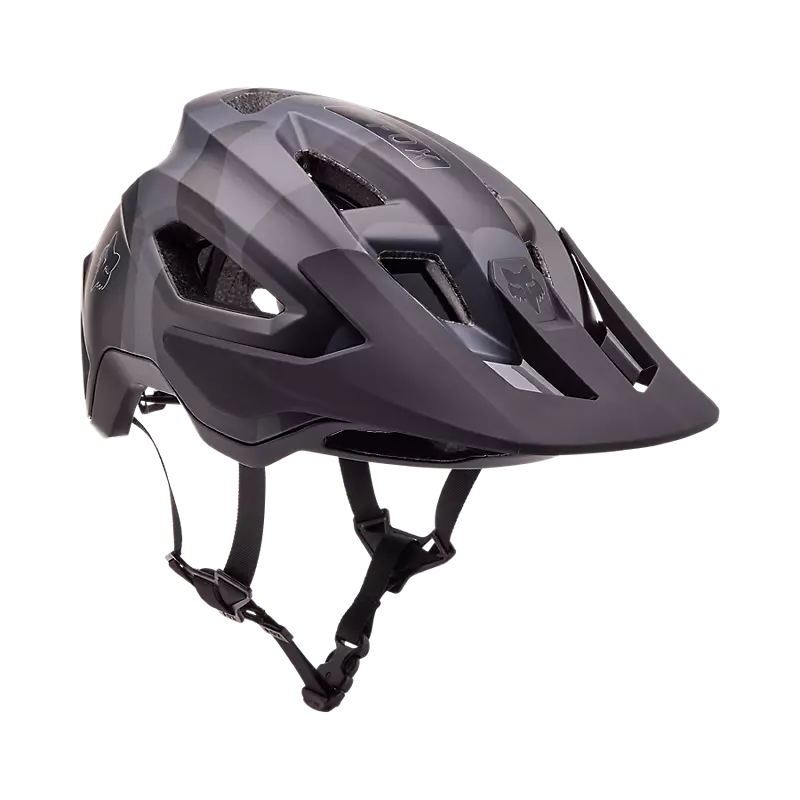 Fox Speedframe Camo Mountain Bike Helmet in Black Camouflage-1