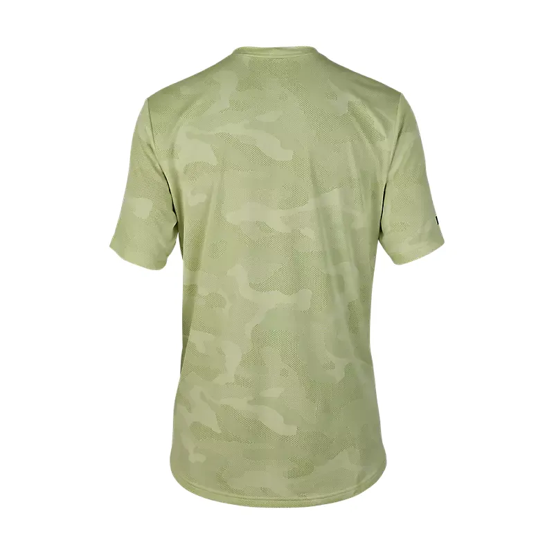 Fox Ranger TruDri Short Sleeve Mountain Bike Jersey in Cactus-1