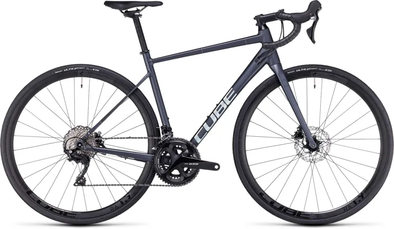 Cube Axial WS Race Womens Road Bike in Metalblack and Rainbow