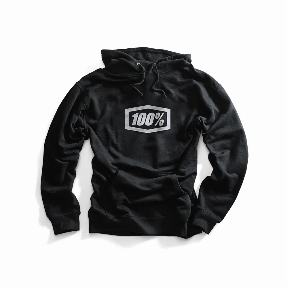 Team Cycles 100% Essential Hooded Pullover Sweatshirt in Black | Interest FREE Finance & Online Refund Policy.