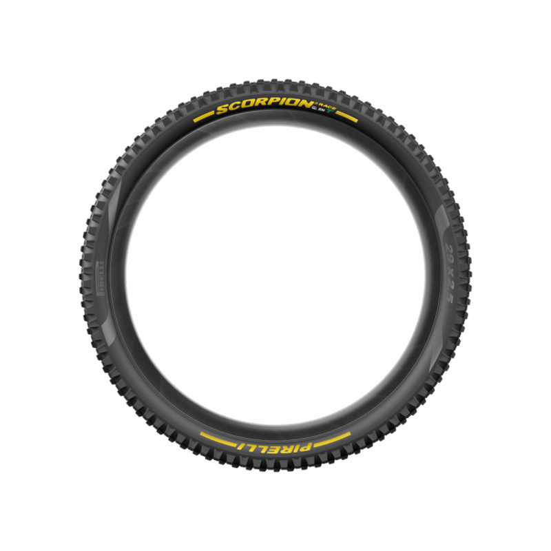 Pirelli Scorpion Race Enduro T DualWALL Mountain Bike Tyre in Yellow - 27.5 and 29 Inch-1