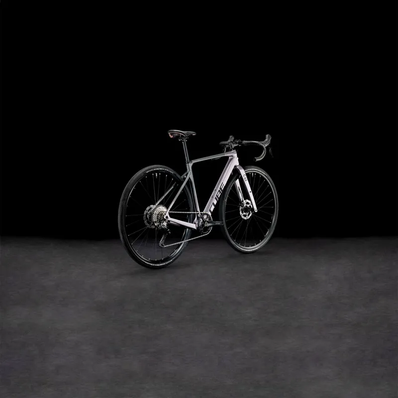 Cube Nuroad WS C:62 Pro Women's Gravel Bike in Smokeyblush and Grey-7