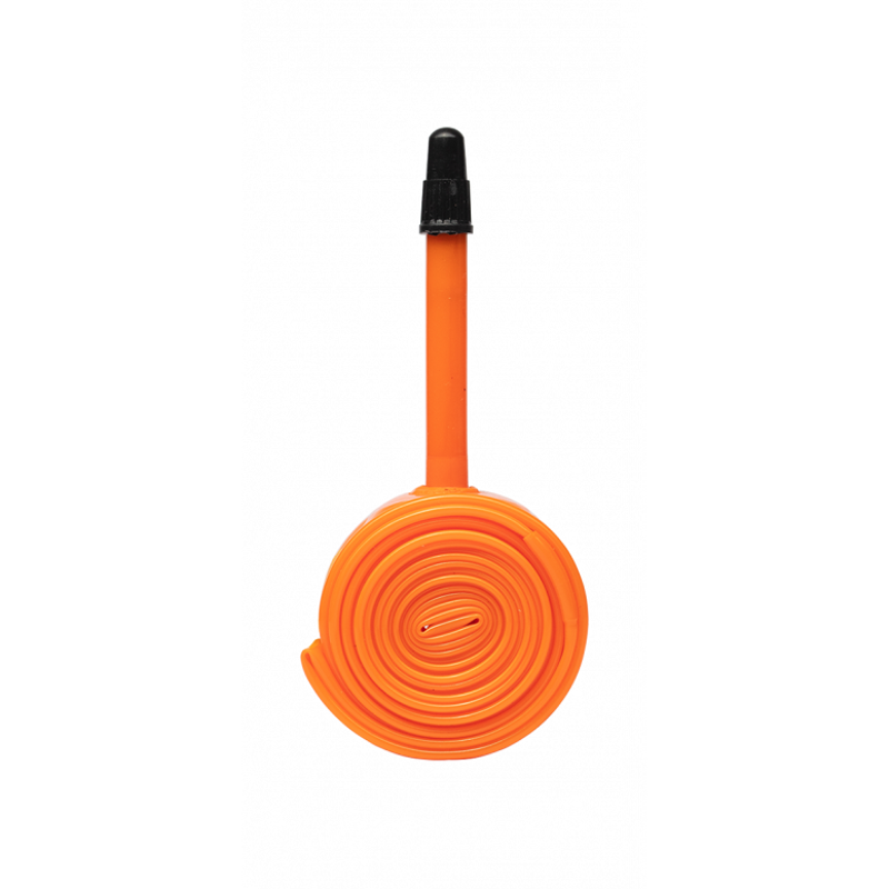 Tubolito Tubo Folding Bike Lightweight Inner Tube in Neon Orange - 16 x 11/8-13/8-3