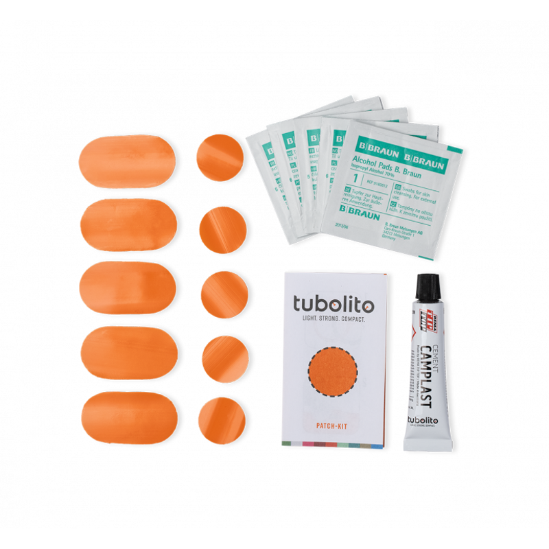 Tubolitio Patch-Kit Repair Kit in Neon Orange-1