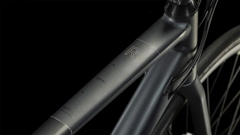 Cube Axial WS Race Womens Road Bike in Metalblack and Rainbow-3