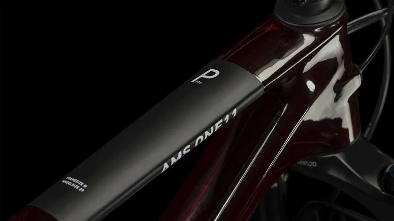 Cube AMS ONE11 C:68X Pro 29 Full Suspension Mountain Bike in Liquidred and Carbon-2