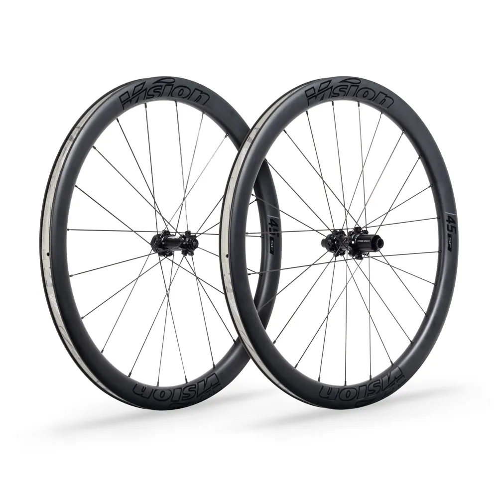 Team Cycles Vision SC 45 Disc Carbon Road Tubeless Ready Wheelset | Interest FREE Finance & Online Refund Policy.