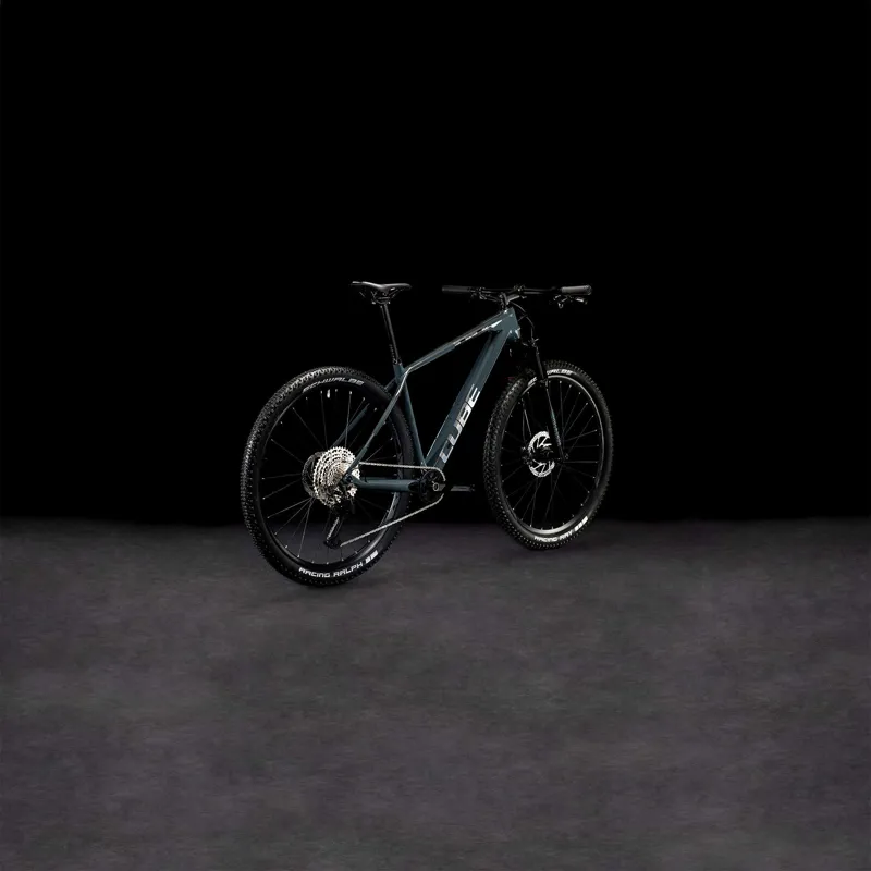 Cube Reaction C:62 Pro Mountain Bike in Grey and Metal-7