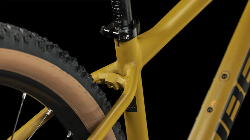 Cube Aim EX Mountain Bike in Caramel and Black-5