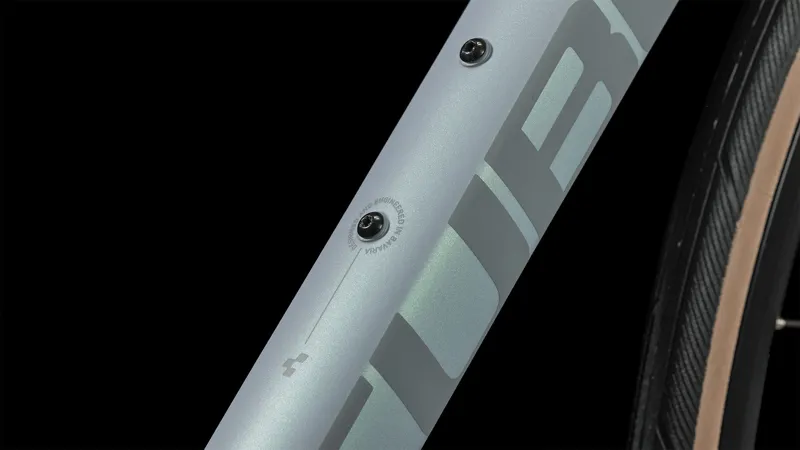 Cube Axial WS Pro Womens Road Bike in Greysage and Mint-2