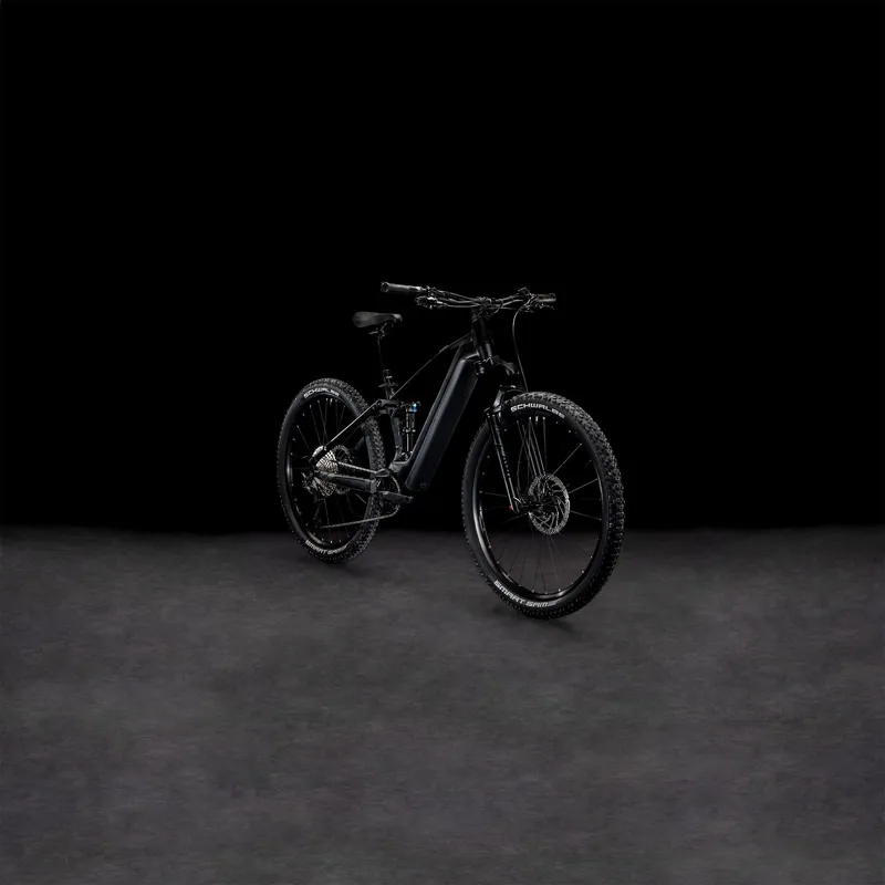 Cube Stereo Hybrid 120 SLX 750 Electric Full Suspension Mountain Bike in Black and Metal-6