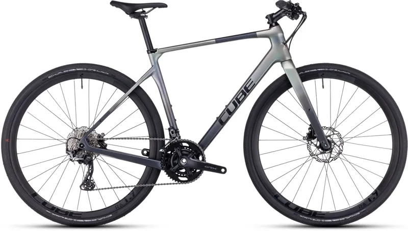 Cube Nulane C:62 SLT Gravel Bike in Prizmsilver and Black