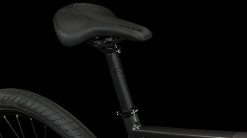 Cube Hyde Urban Hybrid Bike in Metalgrey and Black-2