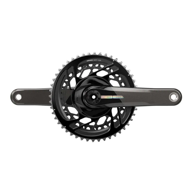 Sram Force d2 Crankset Dub Direct Mount 50 37t 2023 Unicorn Grey With Laser Foil-1