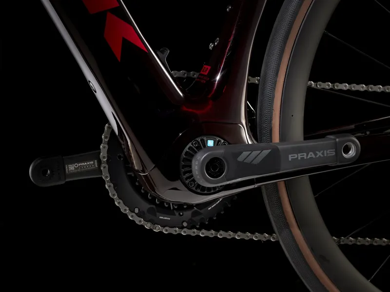 TREK Domane+ SLR 7 Electric Road Bike in Carbon Red Smoke-3