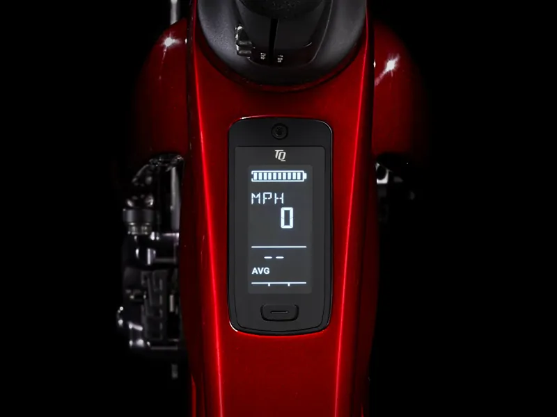 TREK Domane+ SLR 7 Electric Road Bike in Carbon Red Smoke-7