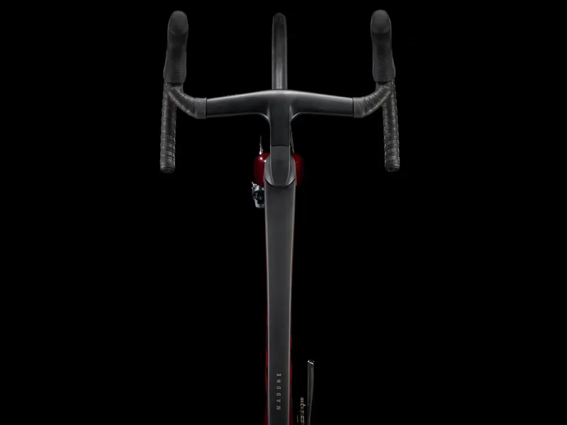 TREK Madone SLR 7 AXS Gen 7 Road Bike in Metallic Red Smoke to Red Carbon Smoke-6