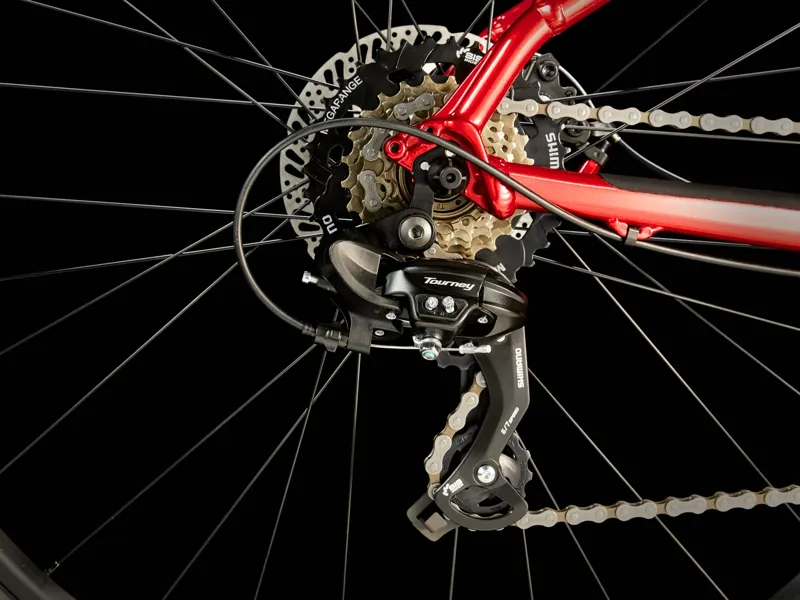 TREK Marlin 4 Gen 2 Hardtail Mountain Bike in Crimson-1