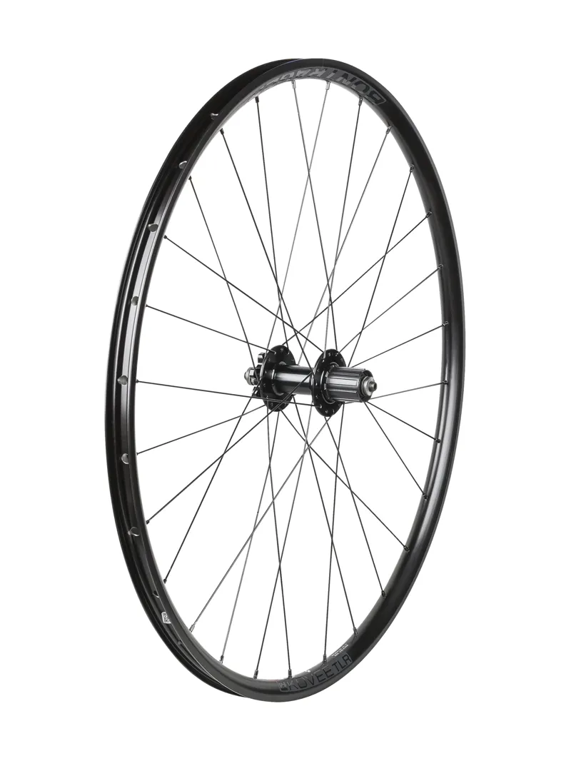 Bontrager Kovee TLR 29 6 Bolt Disc Mountain Bike Wheels in Black