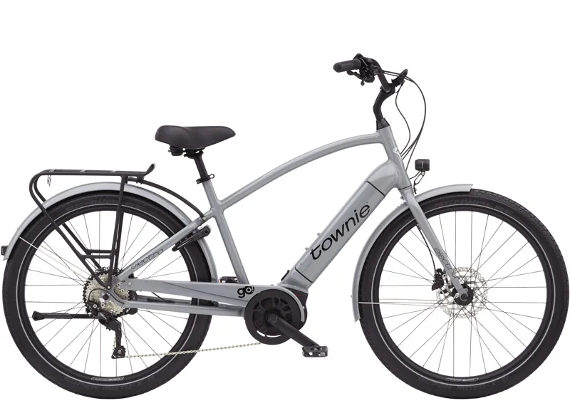 2022 Electra Townie Path Go 10D Step Over Nardo Grey Medium