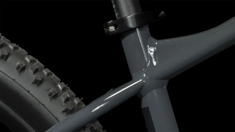 Cube Aim Pro Mountain Bike in Grey and Flashyellow-5