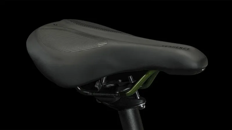 Cube Nature Hybrid Bike in Shinymoss and Black-5