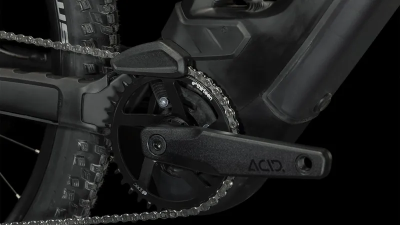 Cube Stereo Hybrid 120 SLX 750 Electric Full Suspension Mountain Bike in Black and Metal-3