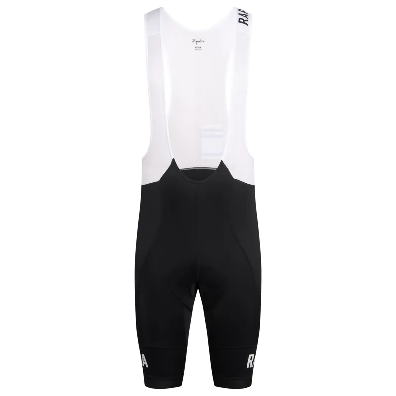 Rapha Men's Pro Team Training Bib Shorts in Black and White