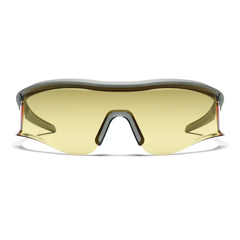 Rapha Reis Cycling Glasses in Sedona Sage and Yellow