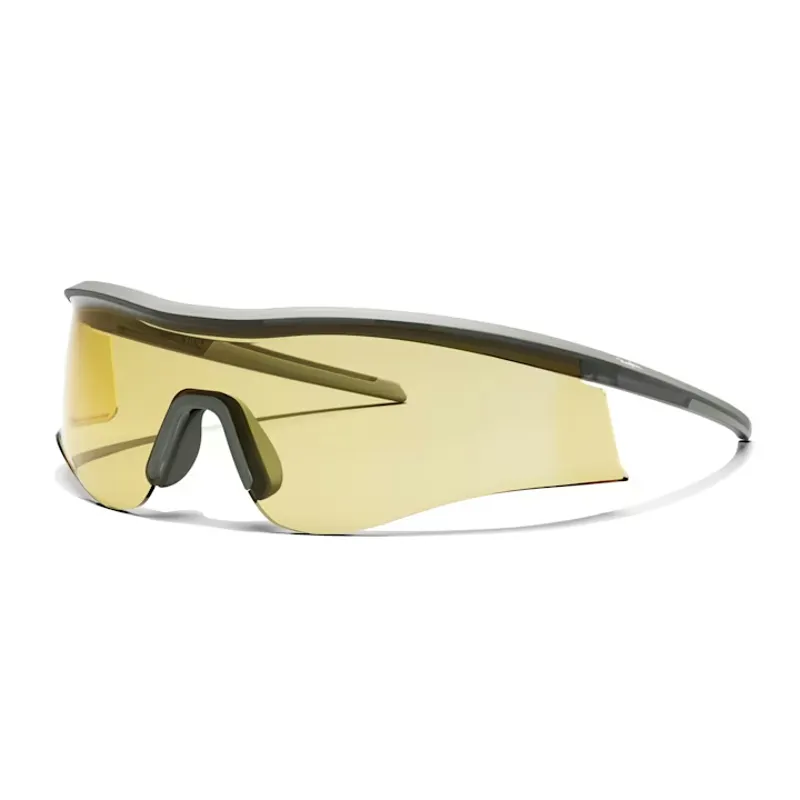 Rapha Reis Cycling Glasses in Sedona Sage and Yellow-1