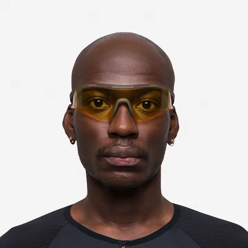 Rapha Reis Cycling Glasses in Sedona Sage and Yellow-5